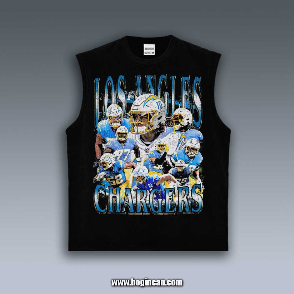 VINTAGE TANK TOP | CHARGERS 10.11