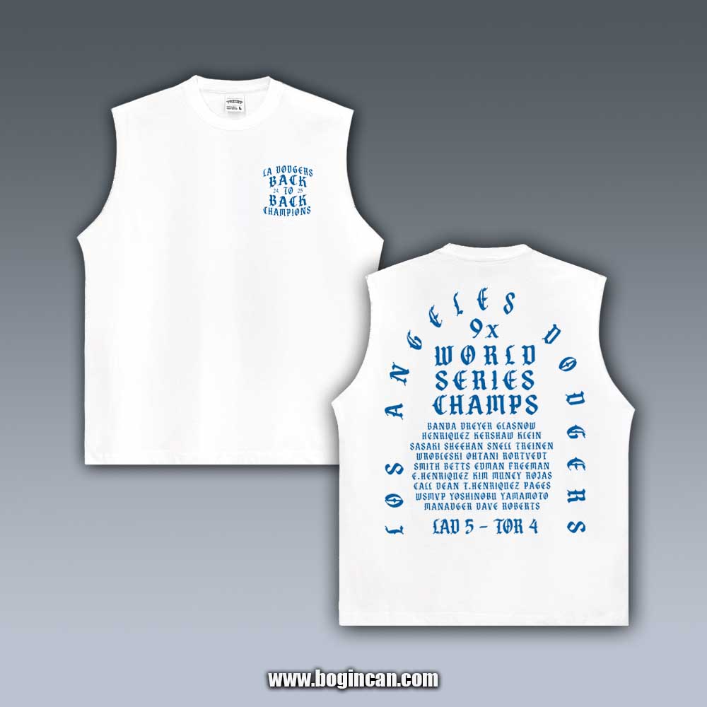 VINTAGE TANK TOP | DODGERS BACK2BACK 11.7