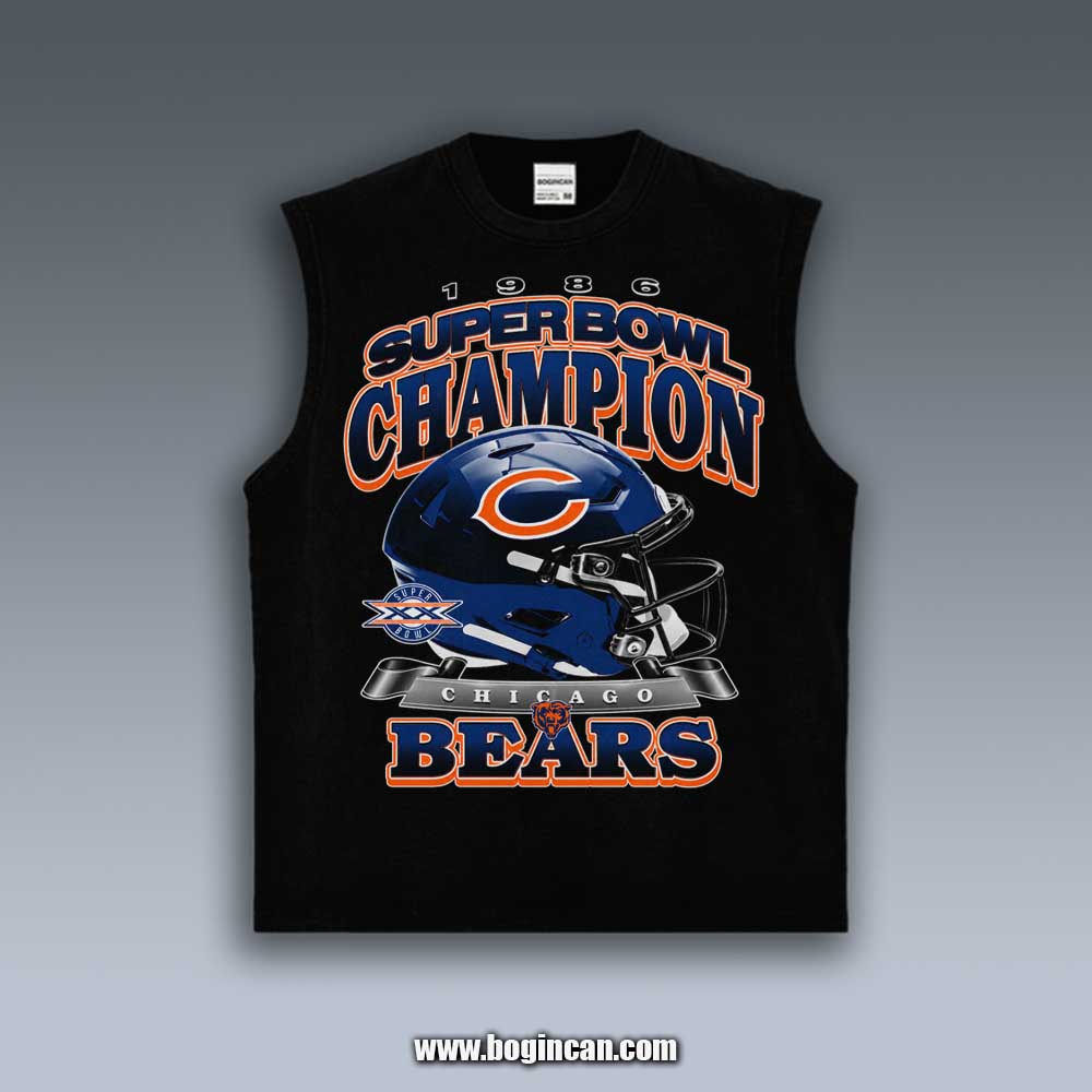 VINTAGE TANK TOP | CHICAGO BEARS 10.14