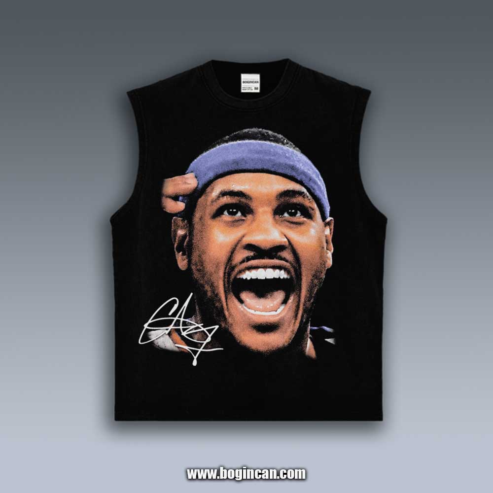 VINTAGE TANK TOP | CAMELO ANTHONY BIG HEAD V11.14