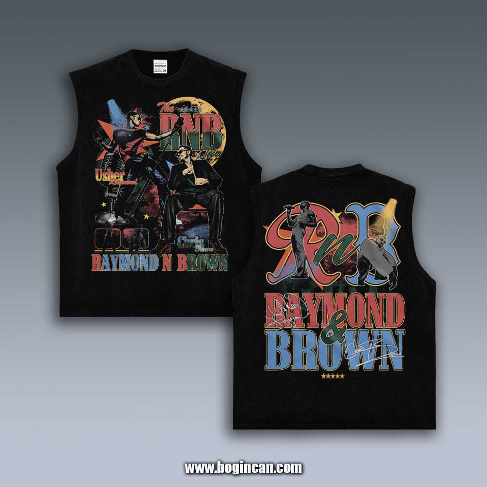 VINTAGE TANK TOP | CHRIS BROWN AND USHER R&B TOUR V4.28.3