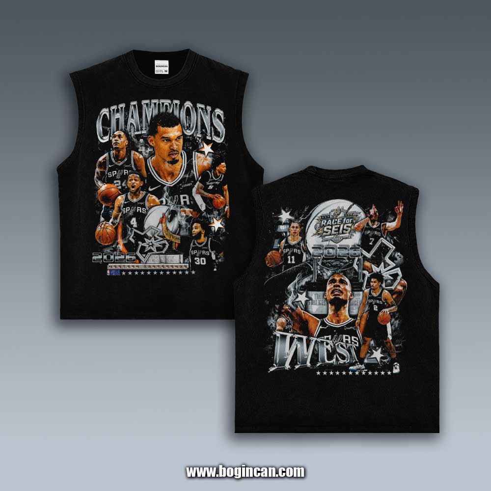VINTAGE TANK TOP | 2026 SPURS V6.3.3