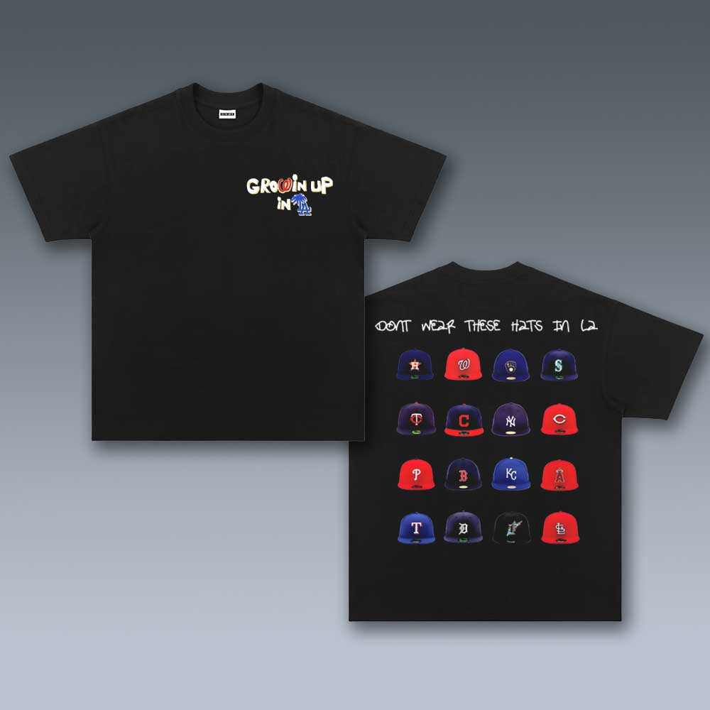 VINTAGE TEE | DON'T WEAR THESE HATS IN LA 4.29