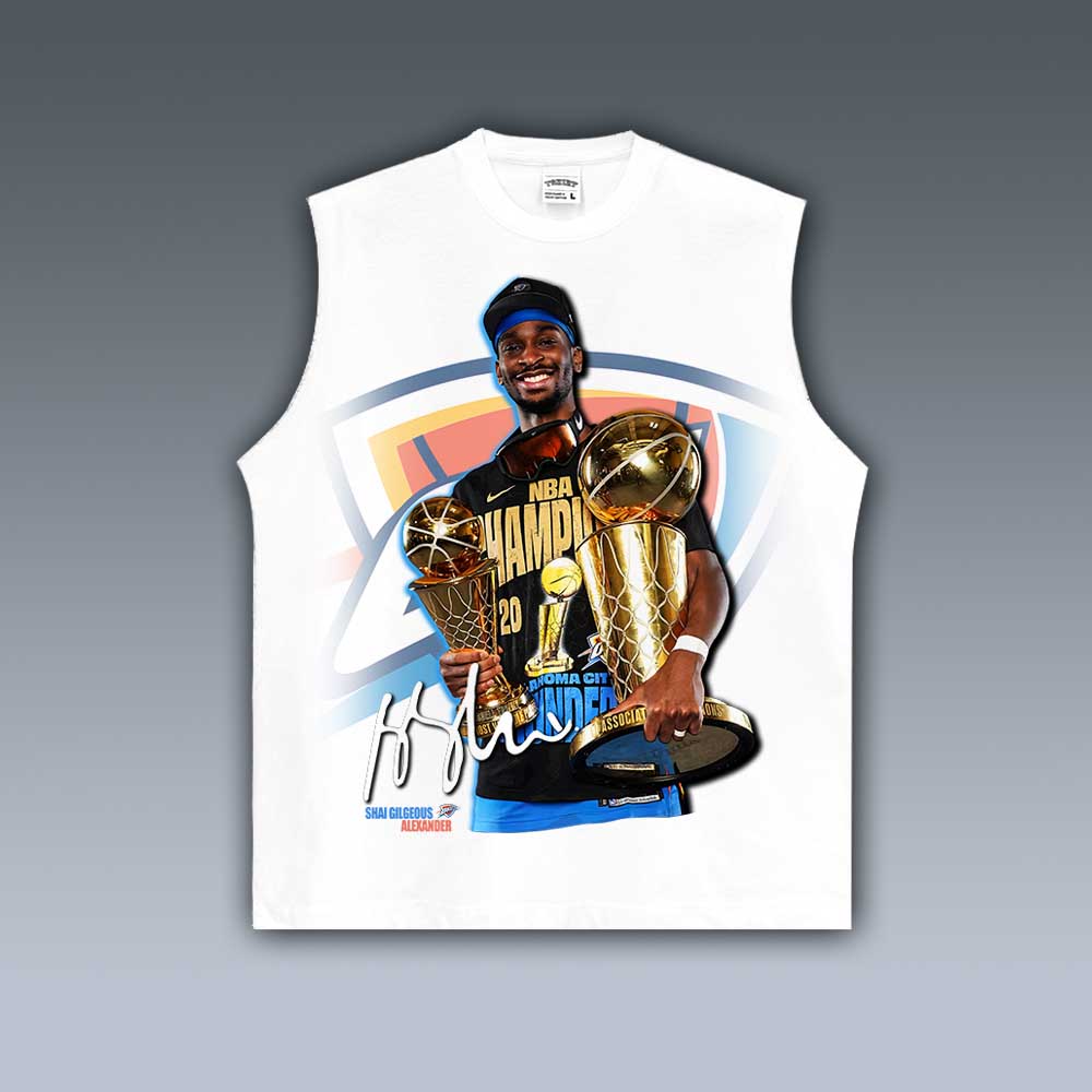 VINTAGE TANK TOP | OKC THUNDER CHAMPIONS 6.23