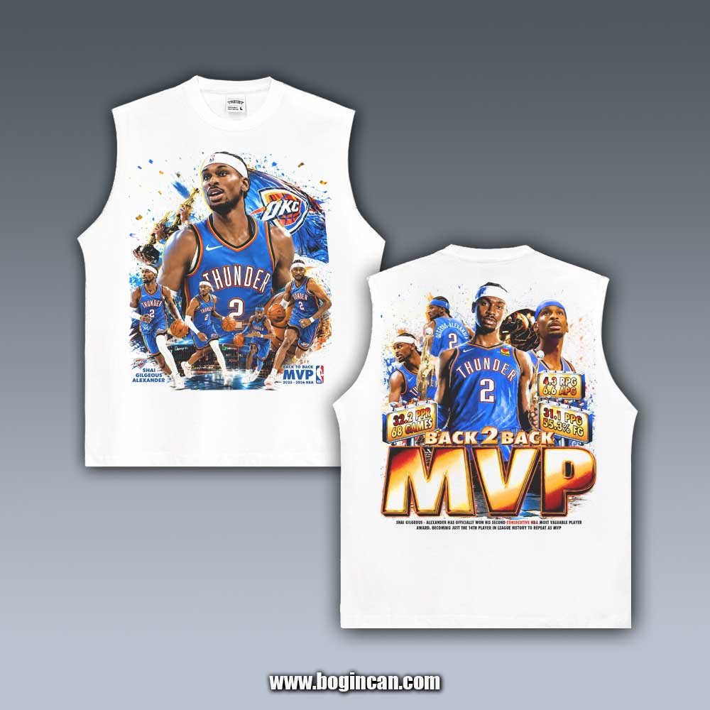 VINTAGE TANK TOP | SGA MVP BACK 2 BACK