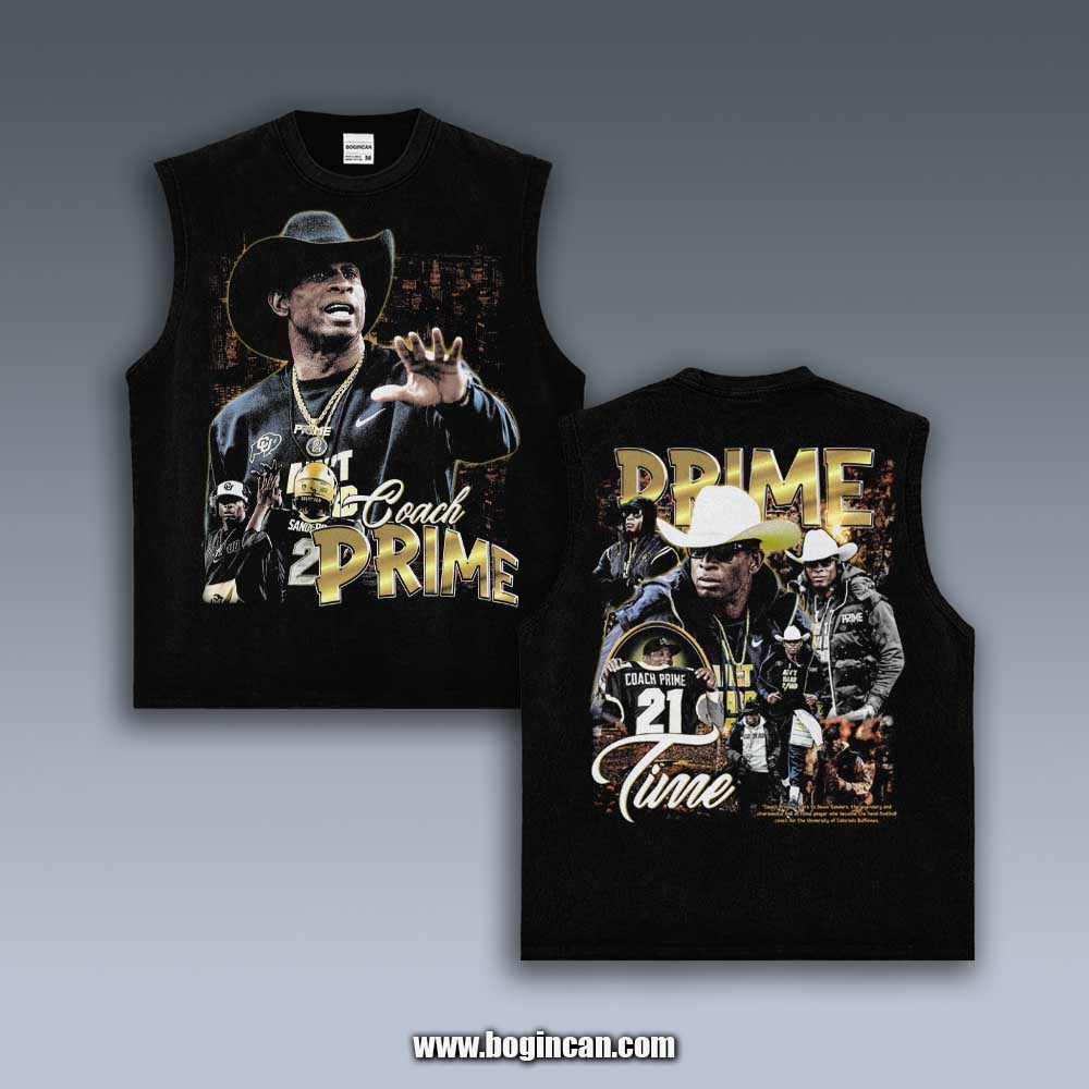 VINTAGE TANK TOP | DEION SANDERS 3.25