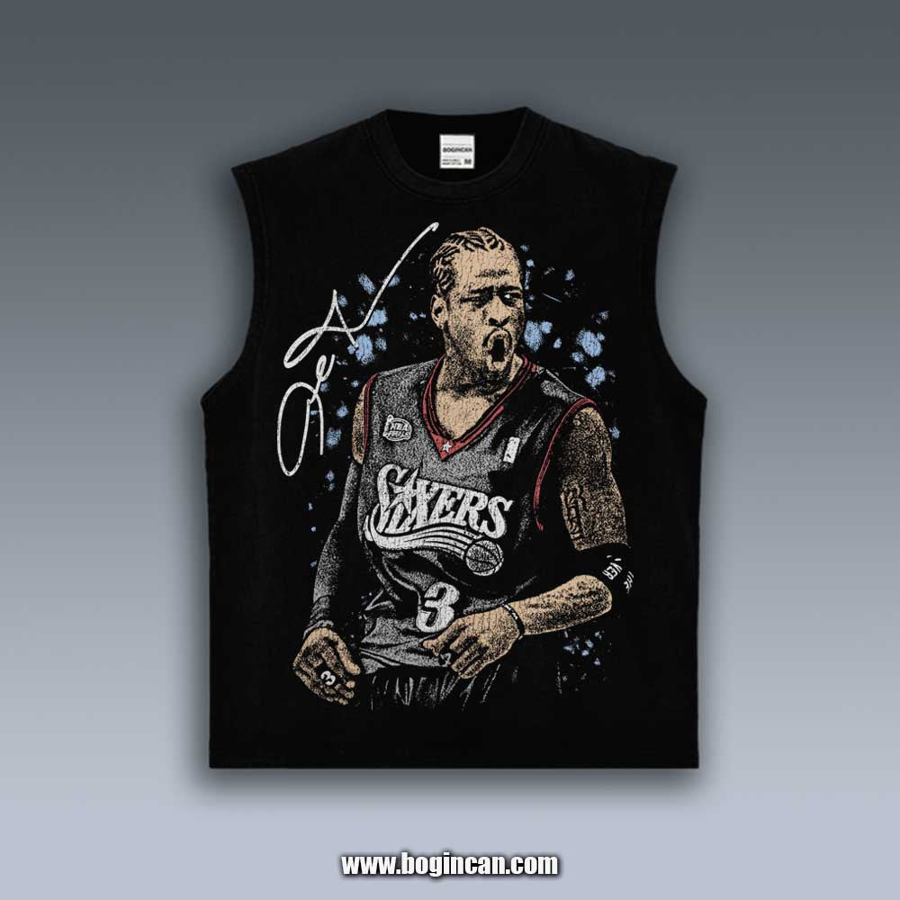VINTAGE TANK TOP | ALLEN IVERSON 4.4.2