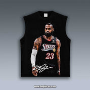 VINTAGE TANK TOP | LEBRON JAMES 76ERS 7.27