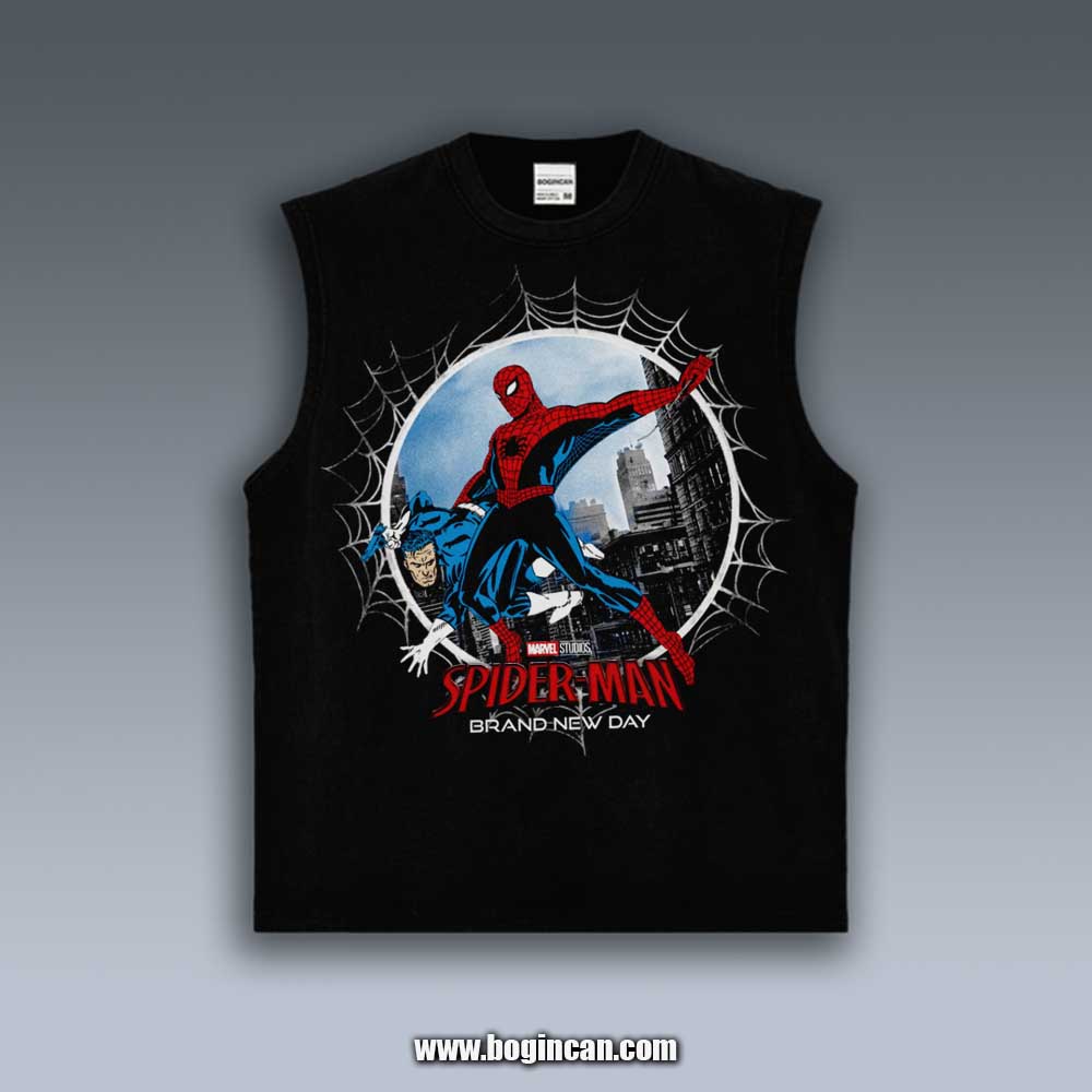 VINTAGE TANK TOP | SPIDERMAN DUO 6.30