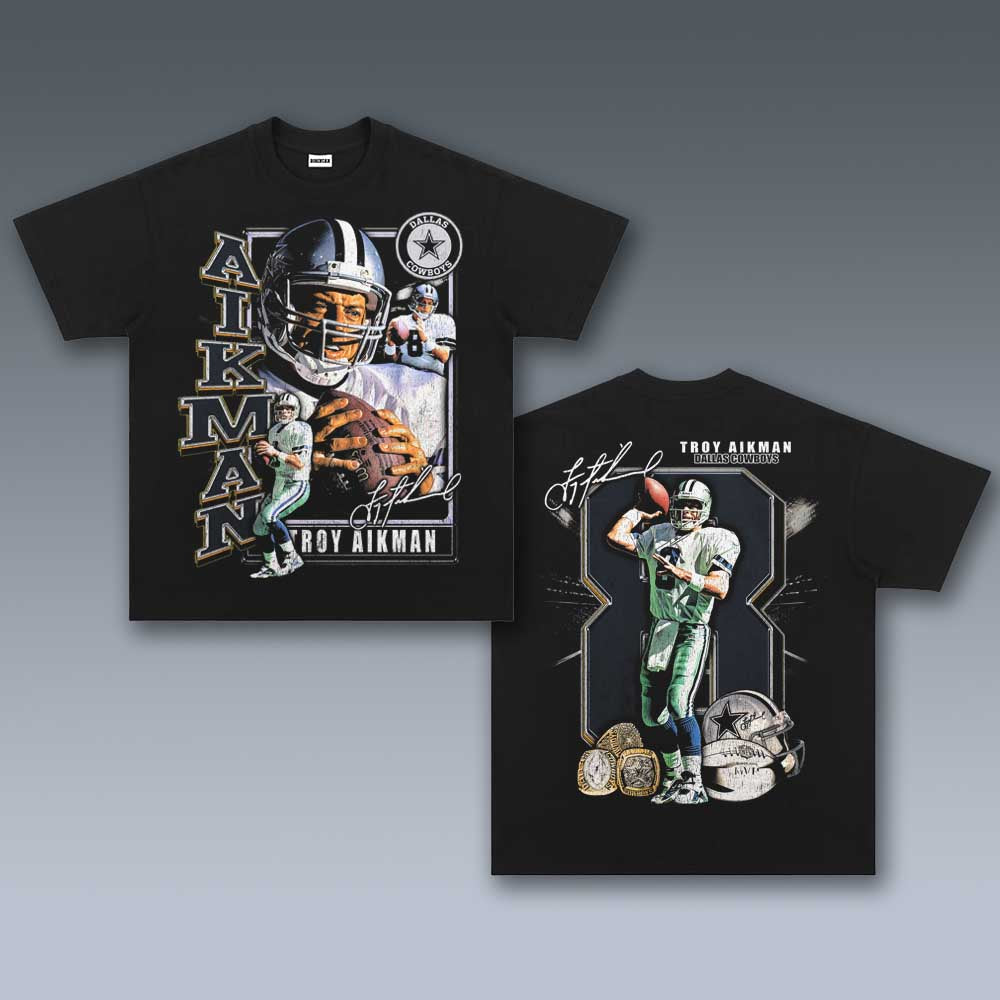 VINTAGE TEE | TROY AIKMAN RINGS 9.1