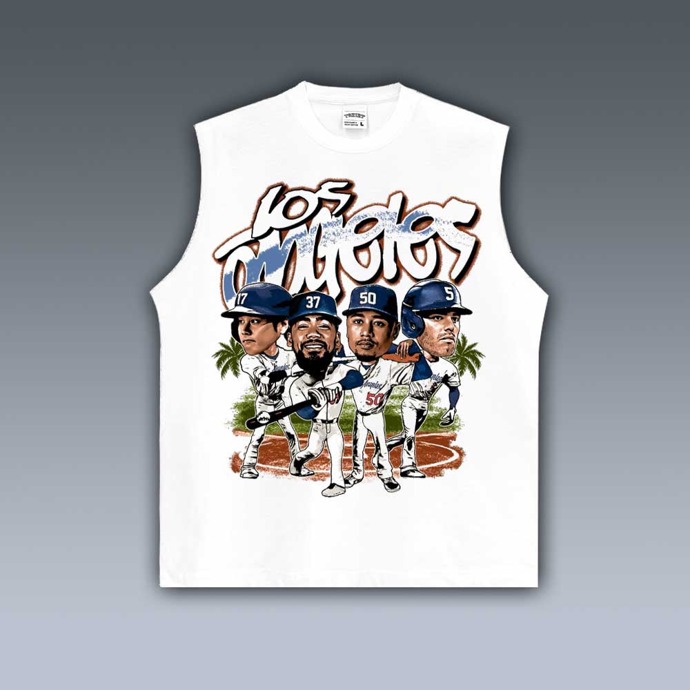VINTAGE TANK TOP | LOS ANGELES DODGERS 4.21