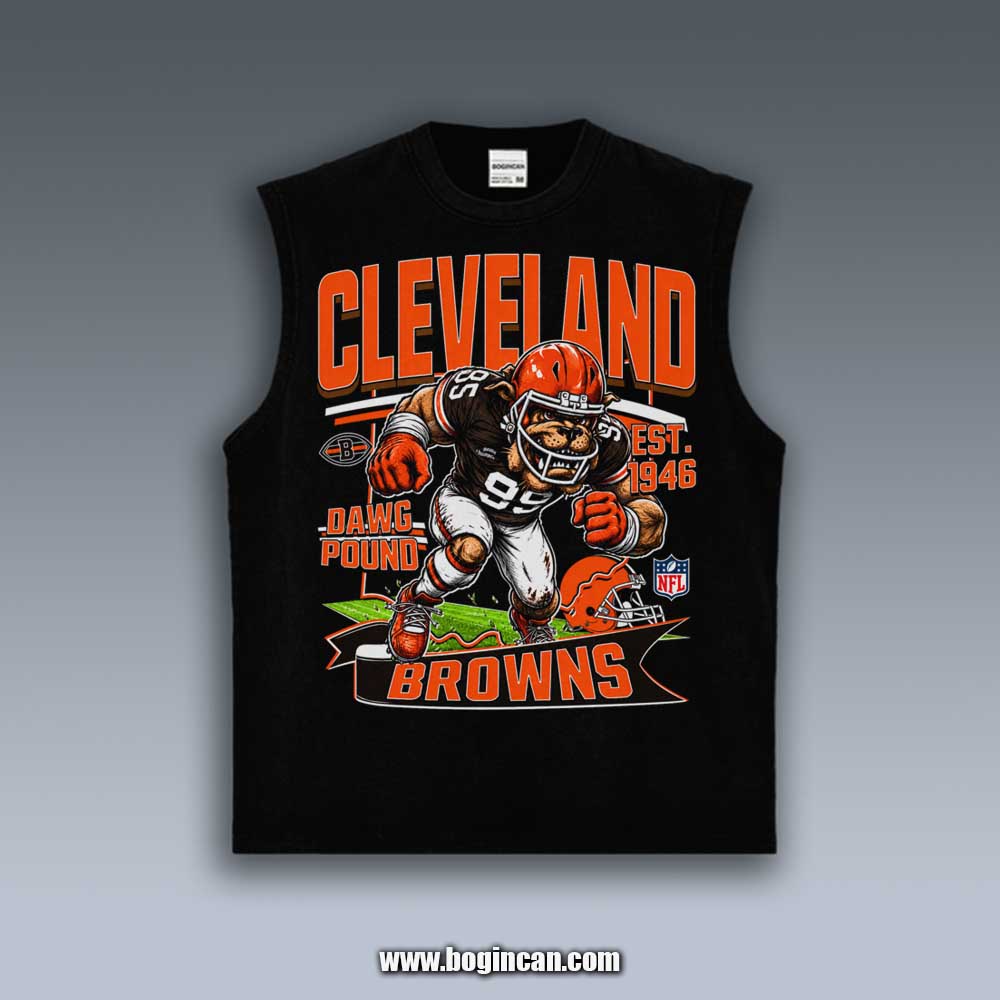VINTAGE TANK TOP | BROWNS 10.14