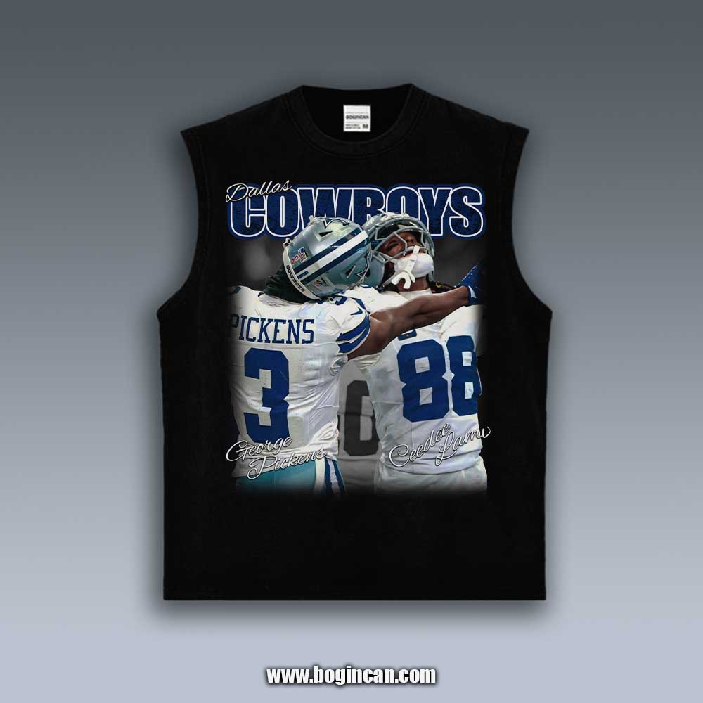 VINTAGE TANK TOP | CEEDEE LAMB AND GEORGE PICKENS