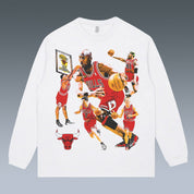 VINTAGE LONG SLEEVE TEE | MICHAEL JORDAN 4.26-2