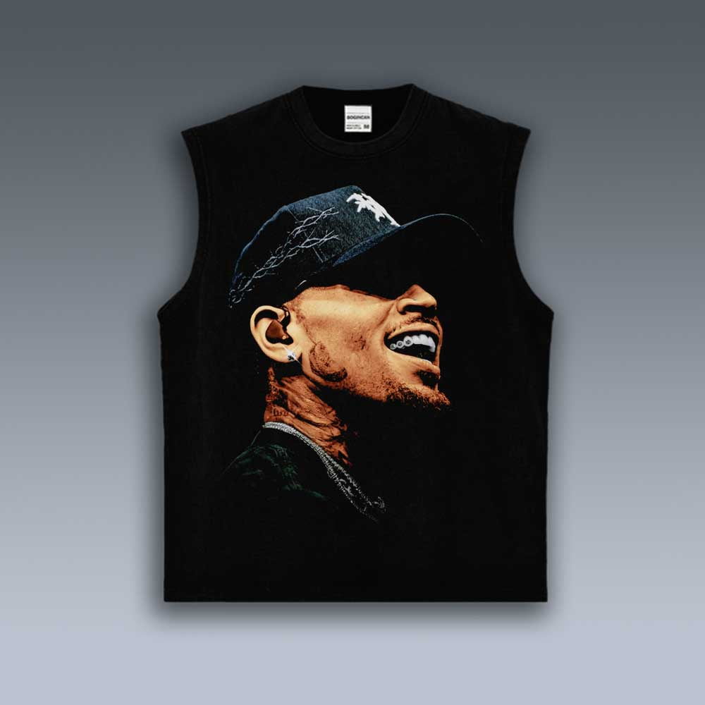 VINTAGE TANK TOP | CHRIS BROWN 8.26.2