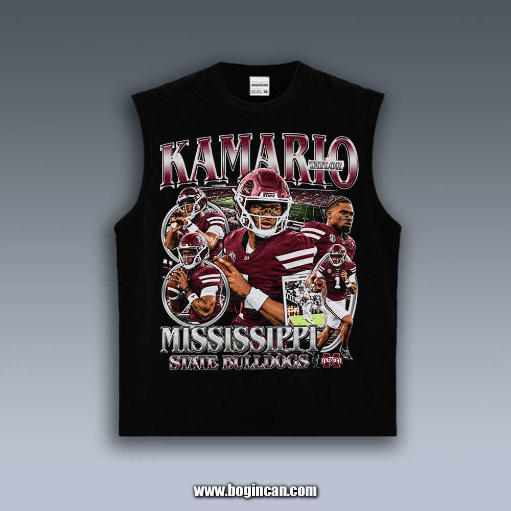 VINTAGE TANK TOP | KAMARIO TAYLOR 10.14