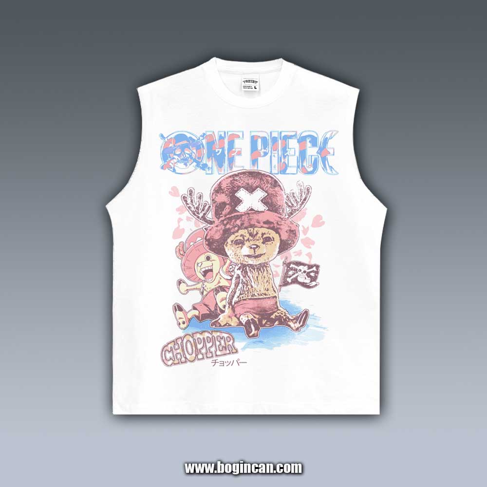 VINTAGE TANK TOP | ONE PIECE CHOPPER 4.4