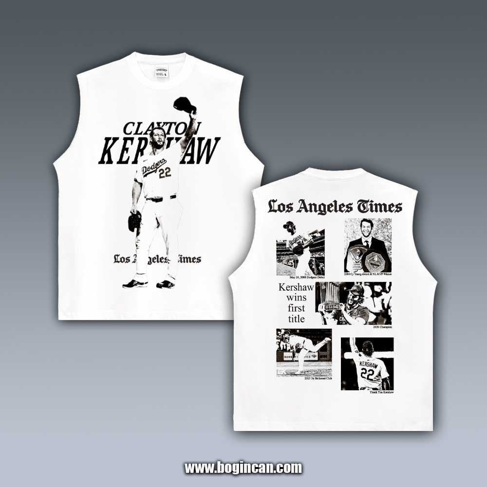 VINTAGE TANK TOP | KERSHAW LA TIMES 9.29