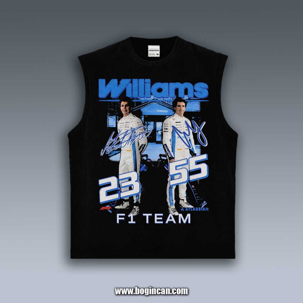 VINTAGE TANK TOP | WILLIAMS F1 DUO V6.17