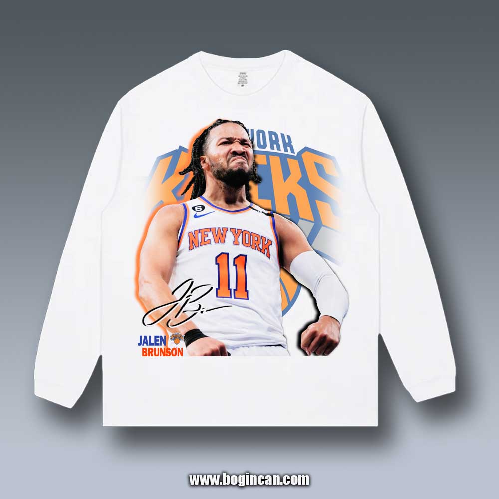 VINTAGE LONG SLEEVE TEE | JALEN BRUNSON 5.20.4