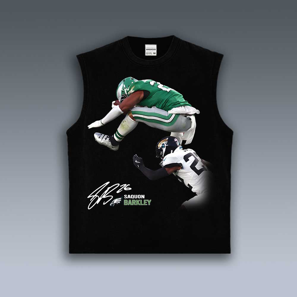 VINTAGE TANK TOP | SAQUON BARKLEY 11.12.1