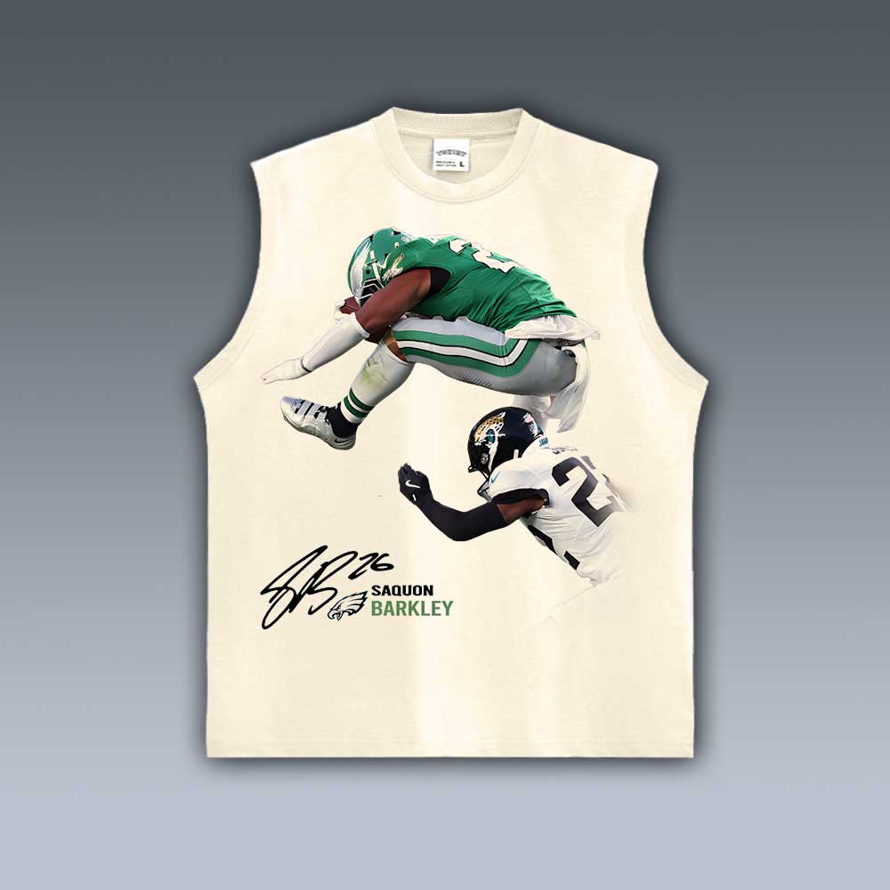 VINTAGE TANK TOP | SAQUON BARKLEY 11.12.1