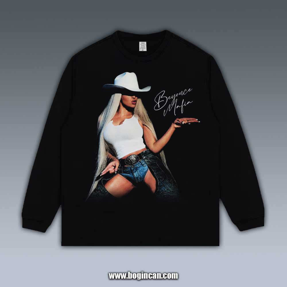 VINTAGE LONG SLEEVE TEE | BEYONCE 5.6.2