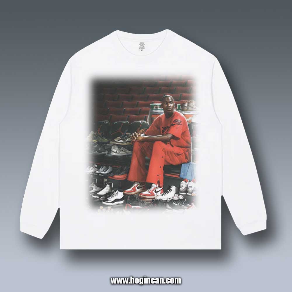 VINTAGE LONG SLEEVE TEE | MICHAEL JORDAN 3.26