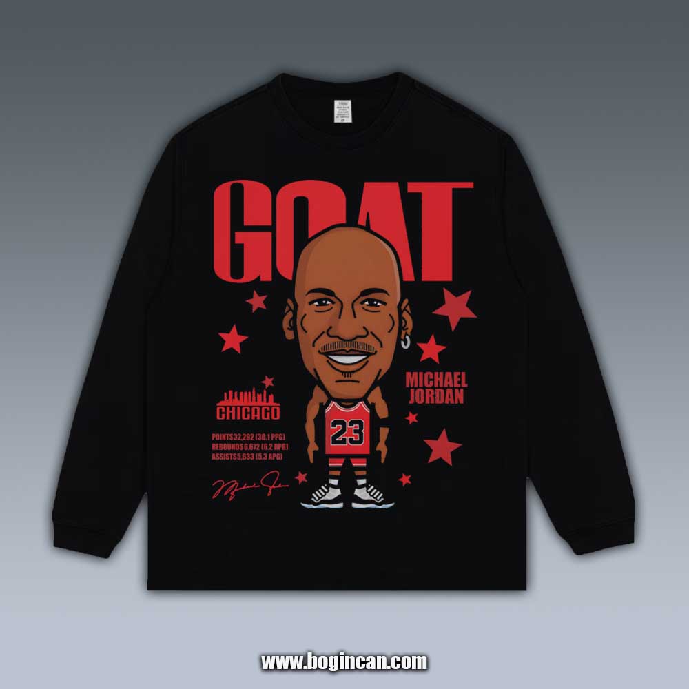 VINTAGE LONG SLEEVE TEE | MICHAEL JORDAN V5.12