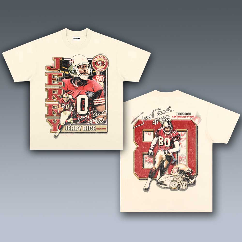 VINTAGE TEE | JERRY RICE RINGS 9.1