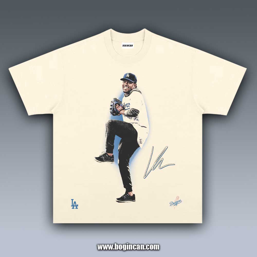 VINTAGE TEE | KENDRICK LAMAR DODGERS 2025