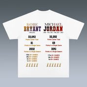 VINTAGE TEE | KOBE VS MICHAEL JORDAN FADEAWAY