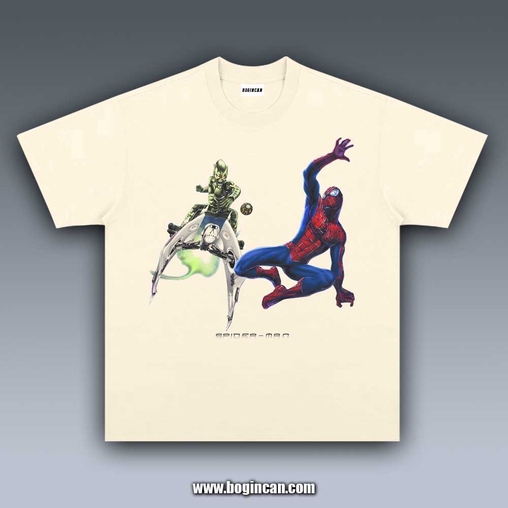 VINTAGE TEE | SPIDEY X GOBLIN 7.4