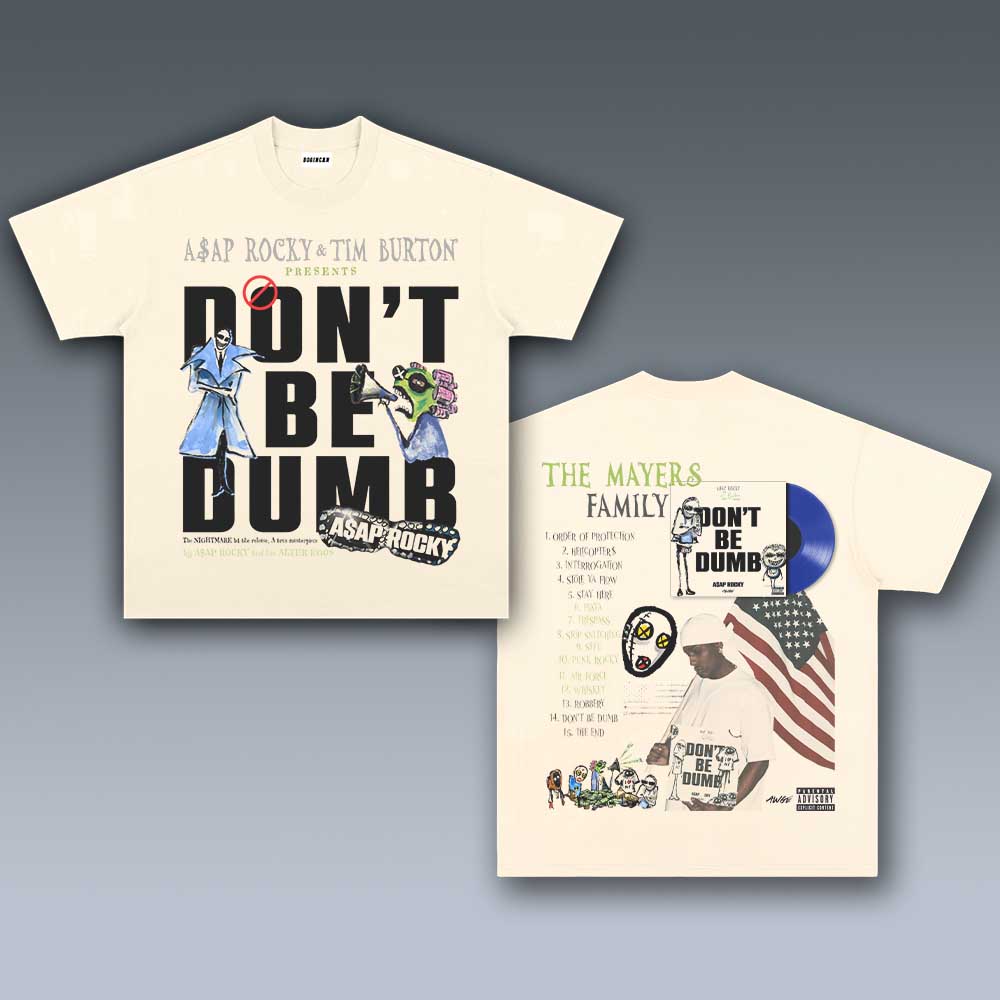 VINTAGE TEE | DONT BE DUMB ASAP ROCKY V1