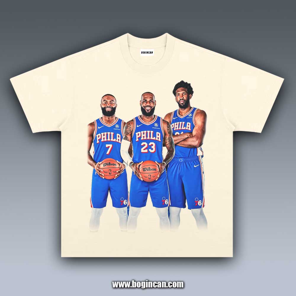 VINTAGE TEE | LEBRON JAMES 76ERS 7.27.4