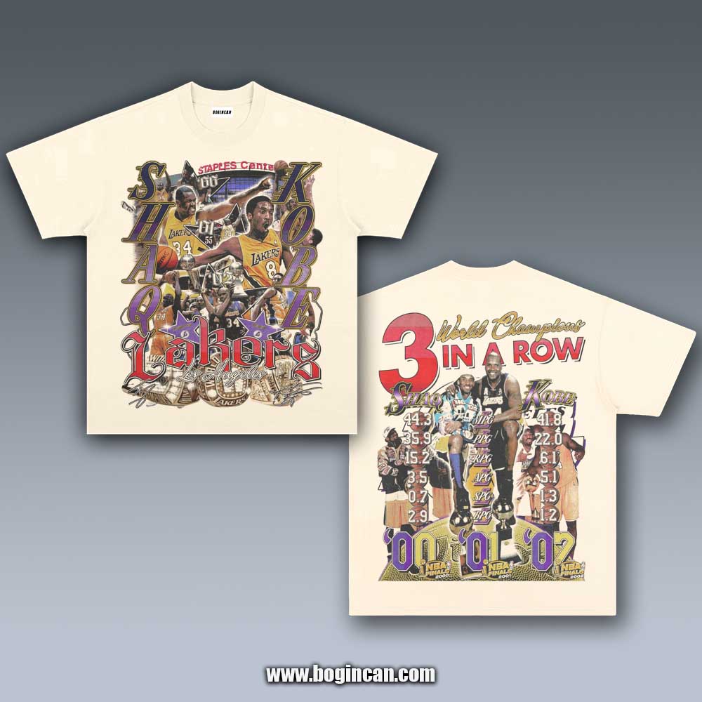VINTAGE TEE | SHAQ & KOBE '00-02 11.26