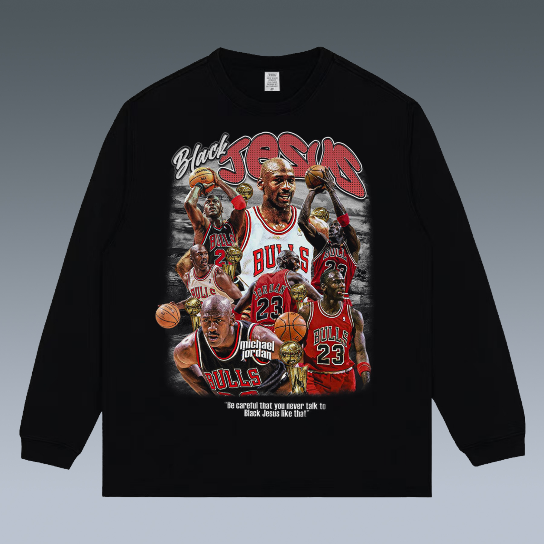 VINTAGE LONG SLEEVE TEE | MICHAEL JORDAN