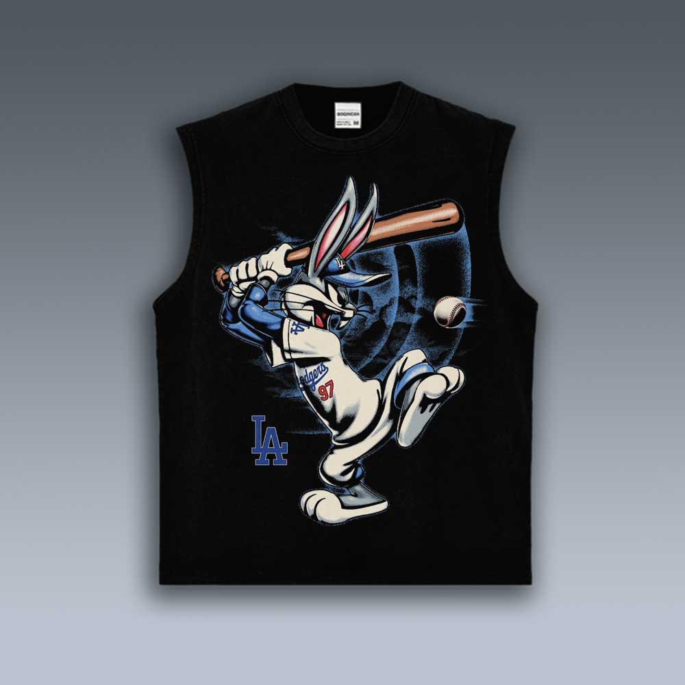 VINTAGE TANK TOP | DODGERS BUGS BUNNY 3.19