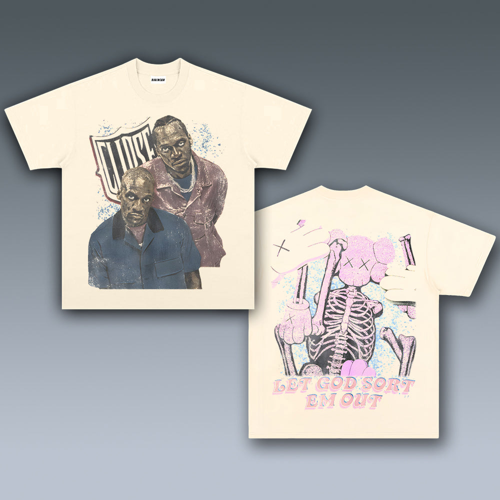 VINTAGE TEE | LET GOD SORT EM OUT