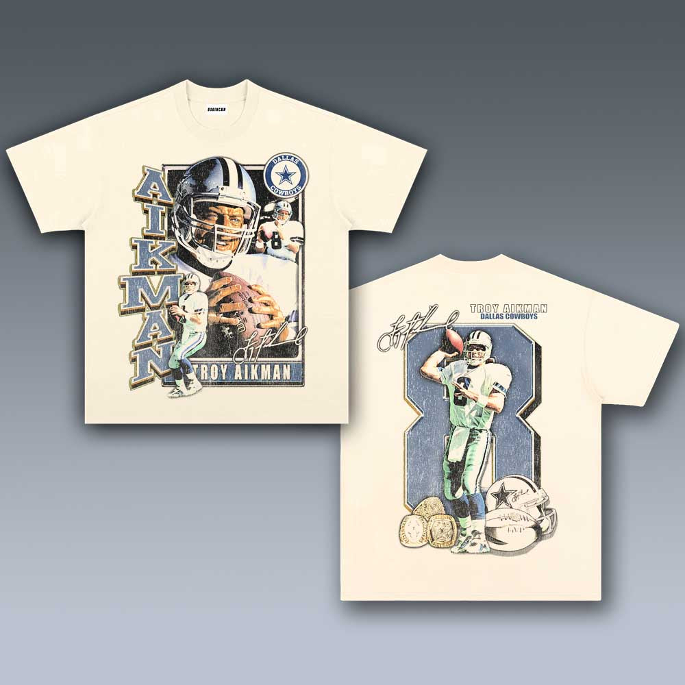 VINTAGE TEE | TROY AIKMAN RINGS 9.1