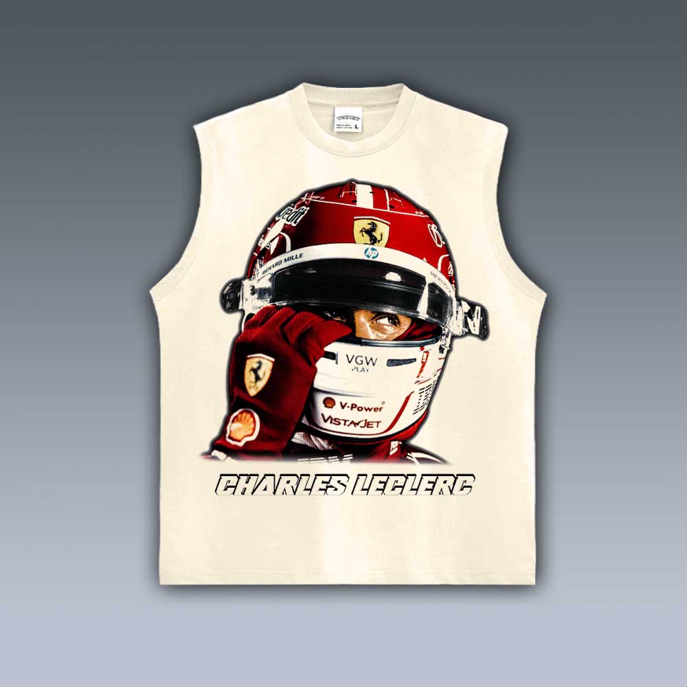 VINTAGE TANK TOP |  CHARLES LECLERC 8.8