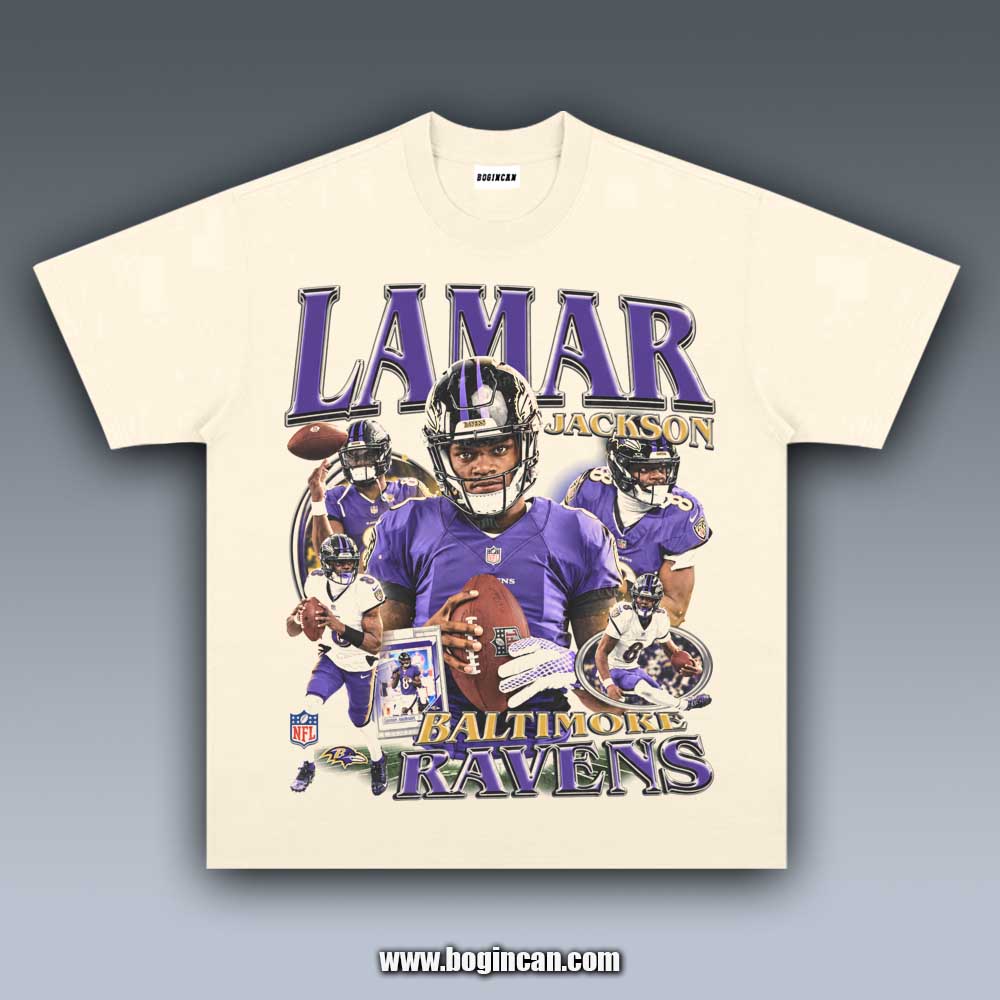 VINTAGE TEE | LAMAR JACKSON 10.14