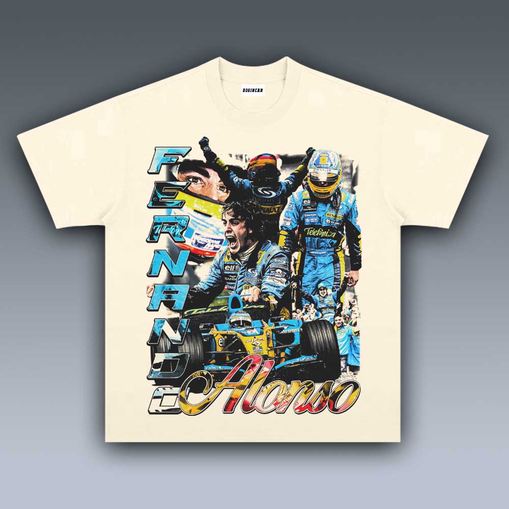 VINTAGE TEE | FERNANDO ALONSO RENAULT 9.4