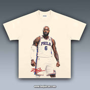 VINTAGE TEE | LEBRON JAMES 76ERS 7.27.1