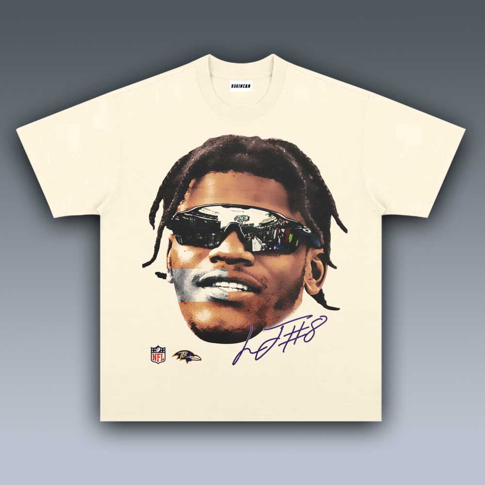VINTAGE TEE | LAMAR JACKSON 9.3