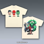 VINTAGE TEE | 3 HEROES SPIDERMAN