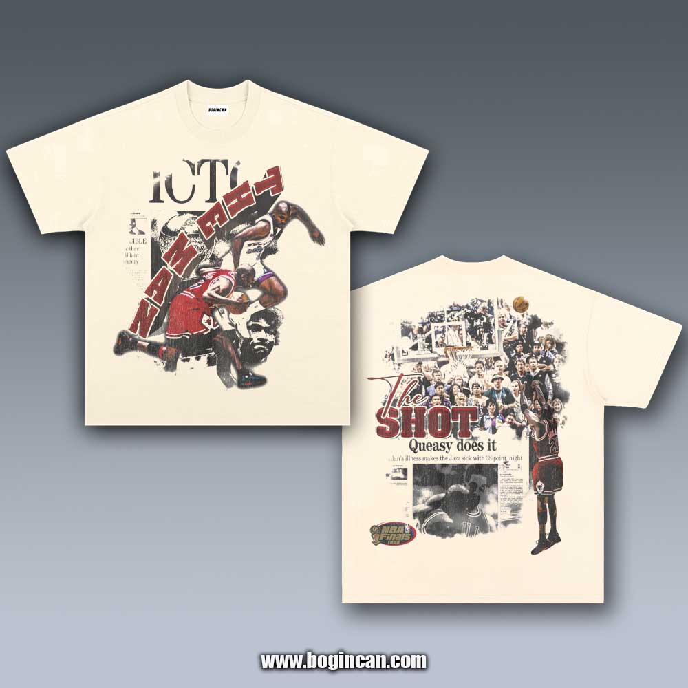 VINTAGE TEE | THE MAN THE SHOT MICHAEL JORDAN 5.22