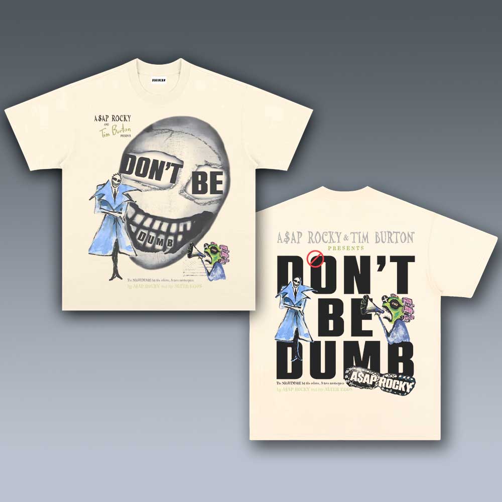 VINTAGE TEE | DONT BE DUMB ASAP ROCKY V3