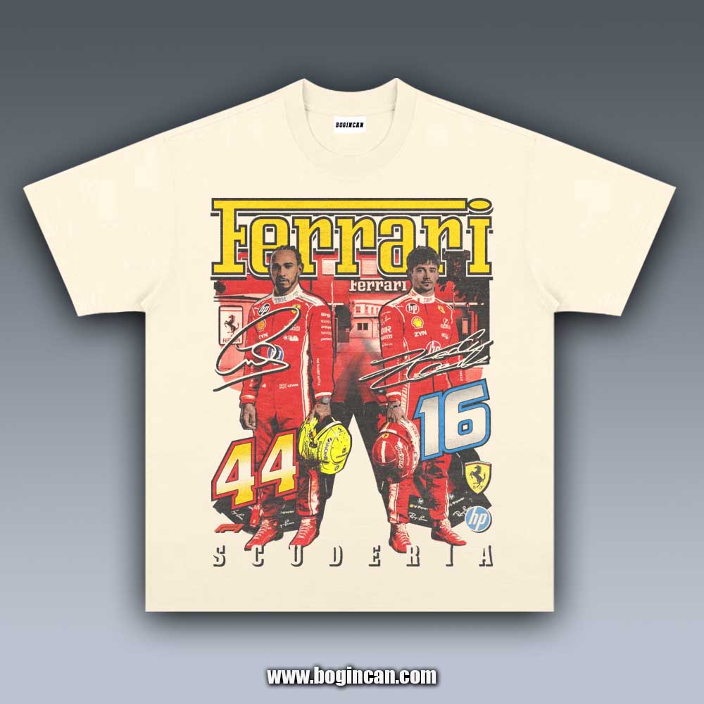 VINTAGE TEE | SCUDERIA FERRARI DUO V6.17