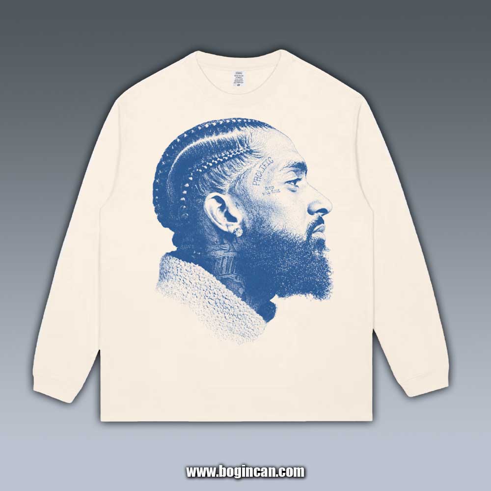 VINTAGE LONG SLEEVE TEE | NIPSEY HUSSLE V5.14